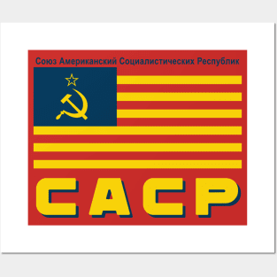 The Union of American Socialist Republics - clean Posters and Art